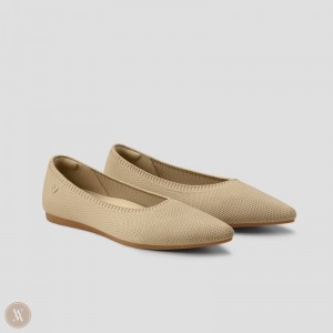 Dámské Baleríny VIVAIA Pointed-Toe Aria 5° Nude Peach | SZT-9609