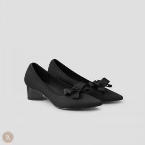 Dámské Podpatky VIVAIA Pointed-Toe Chunky Tracy Černé | EEU-9794