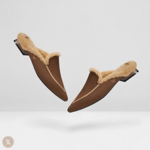 Dámské Podpatky VIVAIA Pointed-Toe Tina Káva Hnědé | TYX-0308