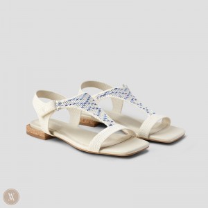 Dámské Sandály VIVAIA Square-Toe Adjustable Mia Viacfarebný Blankyt | XQK-2630