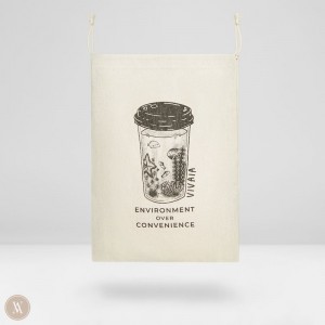 Dámské Tašky VIVAIA Canva Storage Bag-Nature Cup Nature Cup | ZZU-1321