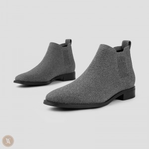 Dámské Boty VIVAIA Water Repellent Chelsea Ryan Šedé | ZKB-0874