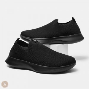 Dámské Tenisky VIVAIA Waterproof Slip-on Bernie Černé | FMV-3374
